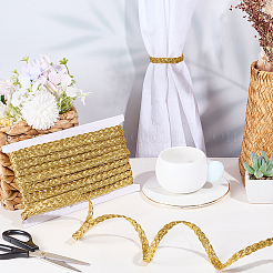 Braided Polyester Lace Ribbons&nbsp;SRIB-DR0001-03A