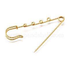 304 Stainless Steel Safety Pins Brooch Findings&nbsp;STAS-K252-11C-G