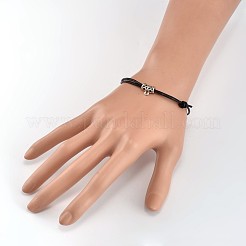 Adjustable Cowhide Leather Cord Bracelets&nbsp;BJEW-JB02162