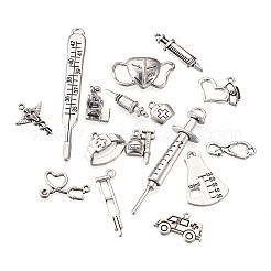 Tibetan Style Zinc Alloy Pendants&nbsp;TIBEP-TA0002-36AS-RS