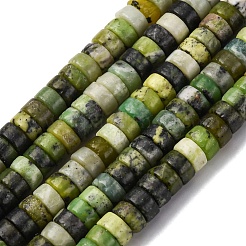 Natural Serpentine Beads Strands&nbsp;G-L624-I16-3x6mm
