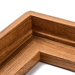 （在庫一掃セール：スクラッチ）長方形の鉄の額縁  ハンガーフックとネジ付き  ペルー  380x305x37.5mm  穴：3.2mm&nbsp;DIY-XCP0001-59