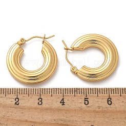 304 Stainless Steel Hoop Earrings for Women&nbsp;EJEW-L296-041G