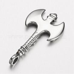 304 Stainless Steel Pendants&nbsp;STAS-D166-03AS