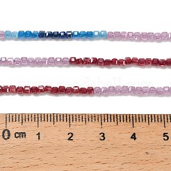Gradient Color Cubic Zirconia Bead Strands&nbsp;ZIRC-F144-02B
