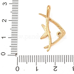 304 Stainless Steel Pendants&nbsp;STAS-D129-13C-G