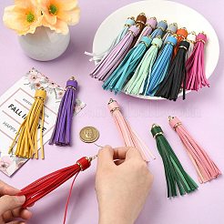 20Pcs 20 Styles Imitation Leather Tassel Pendants&nbsp;FIND-CJ0003-35