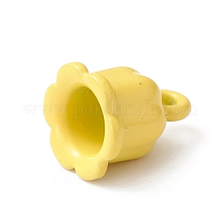 Spray Painted Alloy Charms&nbsp;LS-FIND-C021-01D