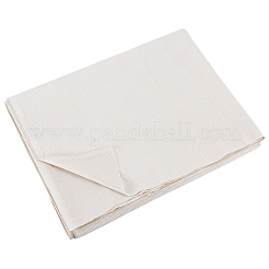 コーデュロイキンテッドリブ生地  衣料品用  ホワイト  1000x1500x0.8mm&nbsp;DIY-WH0037-34A