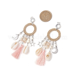 Shell Stud Earrings&nbsp;EJEW-TA00615-01