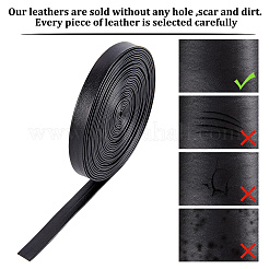 Soft Flat Imitation Leather Cord&nbsp;LC-WH0006-02D-01