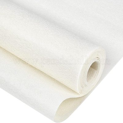 ポリエステルフェルトステッカー  長方形  ベージュ  300x40x0.09cm  3 m /ロール&nbsp;DIY-WH0223-18B-1