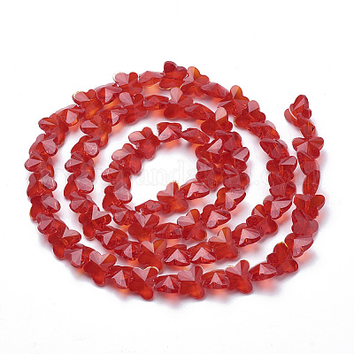 Transparent Glass Beads&nbsp;GLAA-Q066-10mm-B15-1