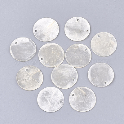 Capiz Shell Pendants&nbsp;SHEL-S274-71D-1