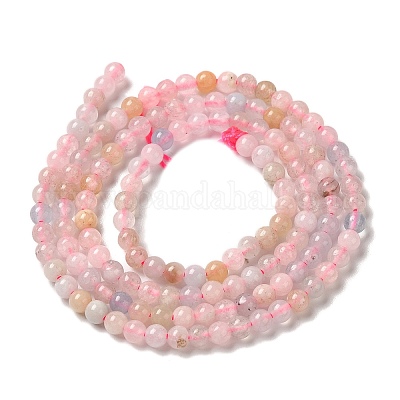 Natural Morganite Beads Strands&nbsp;G-B090-A24-03-1