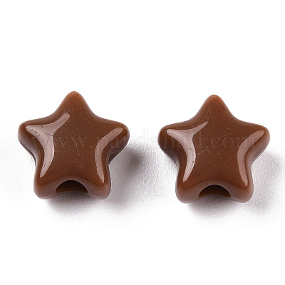 Opaque Acrylic Beads&nbsp;X-MACR-T047-01-01-1