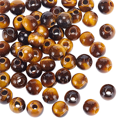 Wholesale Olycraft Natural Tiger Eye Beads Pandahall