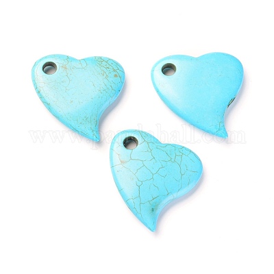 Synthetic Turquoise Pendants&nbsp;TURQ-L031-024-1
