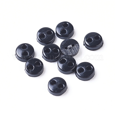 Nylon Tiny Button&nbsp;BUTT-WH0014-28L-1
