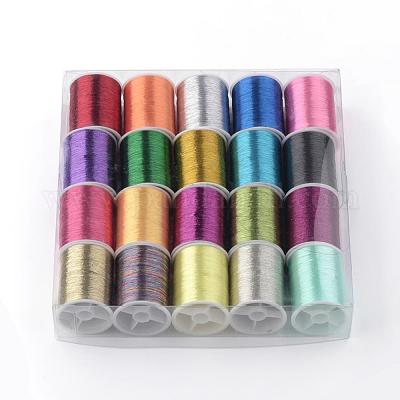Metallic Embroidery Thread&nbsp;MCOR-R007-01-B-1