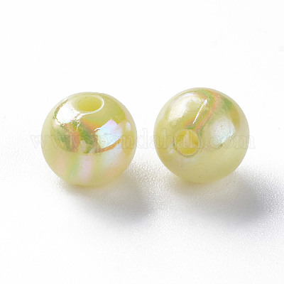 Opaque Acrylic Beads&nbsp;MACR-S370-D8mm-A10-1