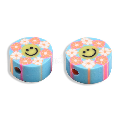 Handmade Polymer Clay Beads&nbsp;CLAY-T019-14E-1