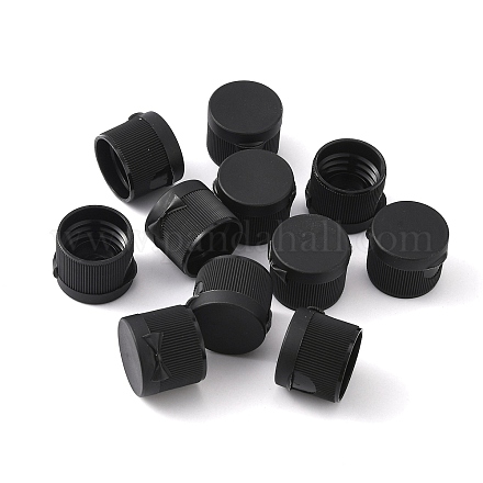 PP Plastic Flip Top Lids for Refillable Squeeze Bottle&nbsp;CON-WH0088-22B-1