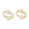 Brass Bead Frames, Nickel Free, Long-Lasting Plated, Round Ring, Real 14K Gold Plated, 9x3mm, Hole: 1.6mm, Inner Diameter: 6.1mm