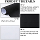 ナイロン生地  綴じ布  長方形  ブラック  890x430mm&nbsp;DIY-WH20062-133F-6