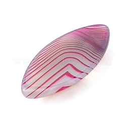 3Pcs 3 Styles Dyed Natural Brazilian Agate Cabochons&nbsp;PALLOY-JF04017-02