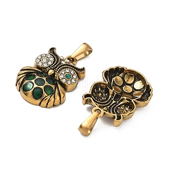 304 Stainless Steel Rhinestone Pendants&nbsp;RB-CBA7A56-08AG-03