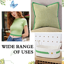 2Bags Polyester Lace Trim&nbsp;OCOR-ME0001-84E