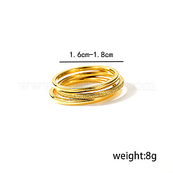 201 Stainless Steel Finger Ring Sets&nbsp;CY7723-2