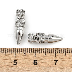 Brass Clasps&nbsp;KK-H078-23P