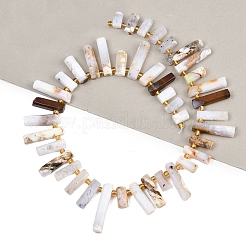 Natural White African Opal  Beads Strands&nbsp;G-F829-A02-01