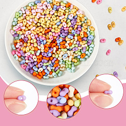 2000Pcs 10 Colors Opaque Acrylic Beads&nbsp;MACR-SP0001-37