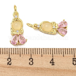 Natural White Jade Gril Pendants&nbsp;KK-Q814-21G-01