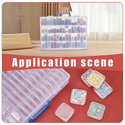 2 Bags Rectangle Plastic Organizer Package Boxes&nbsp;CON-BC0008-24