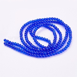 Crackle Glass Beads Strands&nbsp;X-CCG-Q001-4mm-14