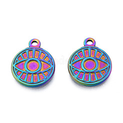 Ion Plating(IP) 201 Stainless Steel Pendants&nbsp;STAS-N098-217M