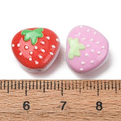 Printed Opaque Acrylic Beads&nbsp;AC-CBAC4EE-06
