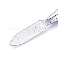 ステンレススチール両面レザーエッジ染料ペン  レザーエッジローラーアプリケーター  レザークラフトDIY作業用  ステンレス鋼色  140x7mm&nbsp;TOOL-WH0021-36S
