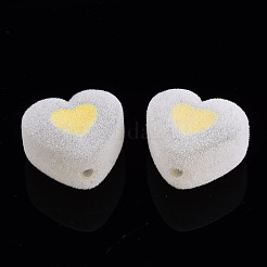 Flocky Acrylic Beads&nbsp;LS-MACR-S275-28I