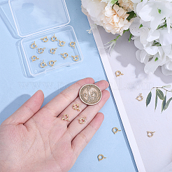 20Pcs Eco-friendly Brass Spring Ring Clasps&nbsp;KK-BBC0027-69B-G
