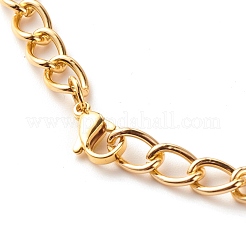 CCB Plastic Curb Chain Necklace&nbsp;NJEW-JN03773