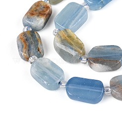 Natural Blue Calcite Beads Strands&nbsp;G-T138-26A-13