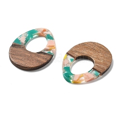 Resin and Walnut Pendants&nbsp;FIND-R051-10D