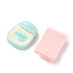 Opaque Resin Cabochons&nbsp;RESI-F072-01