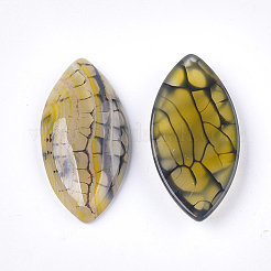Natural Crackle Agate Cabochons&nbsp;G-T125-07B