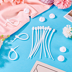20Pcs PVC Plastic Cable Cord Organizer&nbsp;AJEW-TA0002-51B